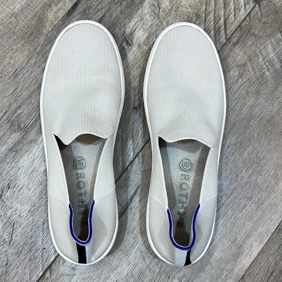 Rothy’s Original Slip-On Sneaker White 9 - Picture 5 of 12
